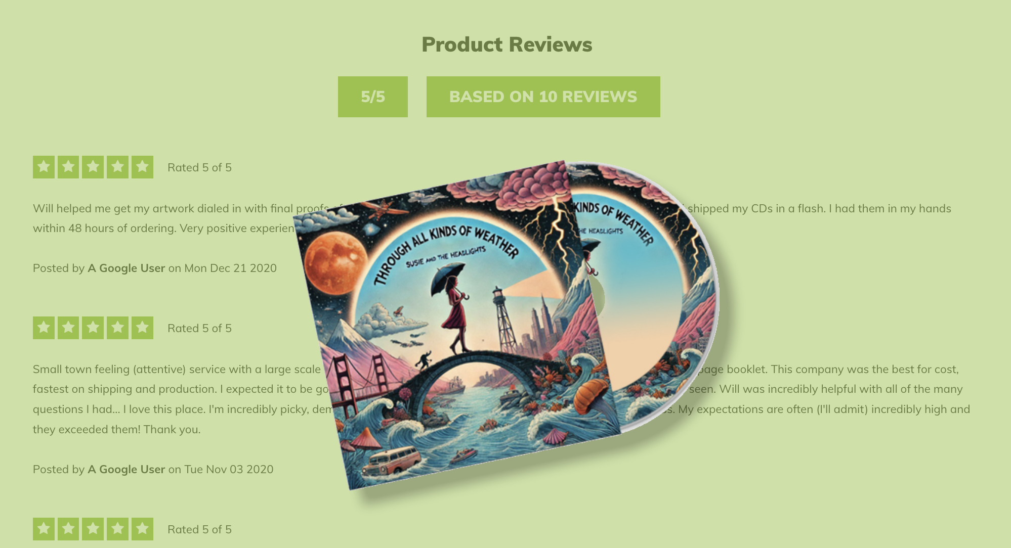 Bison Disc reviews
