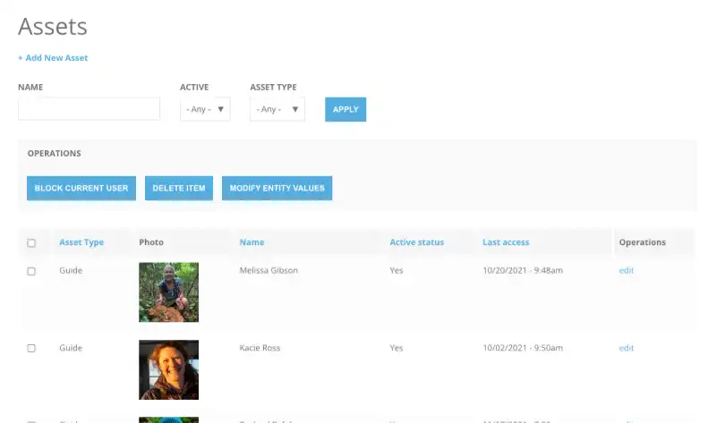 Multi-user Management