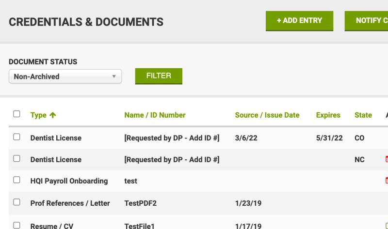 Document Handling