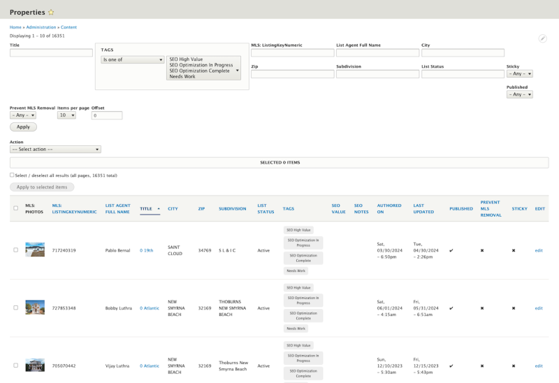 Backend MLS Tools 