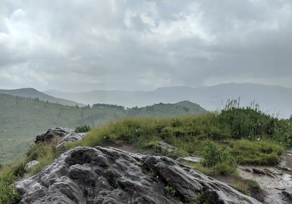 View of mountains in WNC
