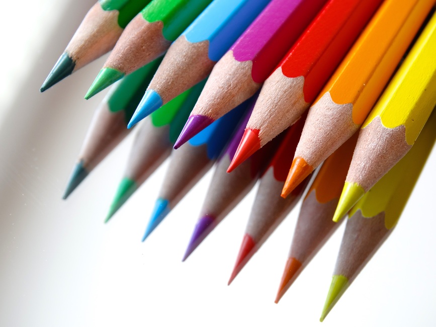 colored pencils school Bitcookie